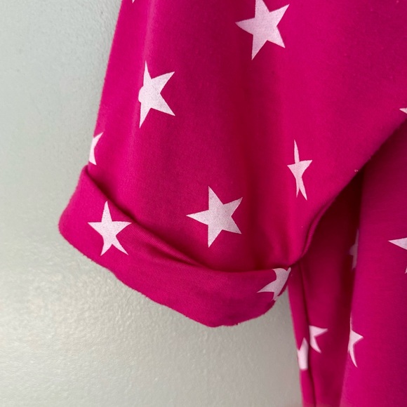 Crown&Ivy Pink Stars Tee - Picture 4 of 6